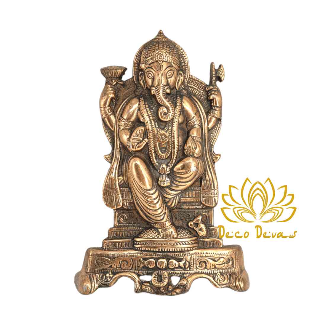 Lord Ganesha En Metal 